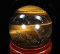 Top Quality Polished Tiger's Eye Sphere #33642-1